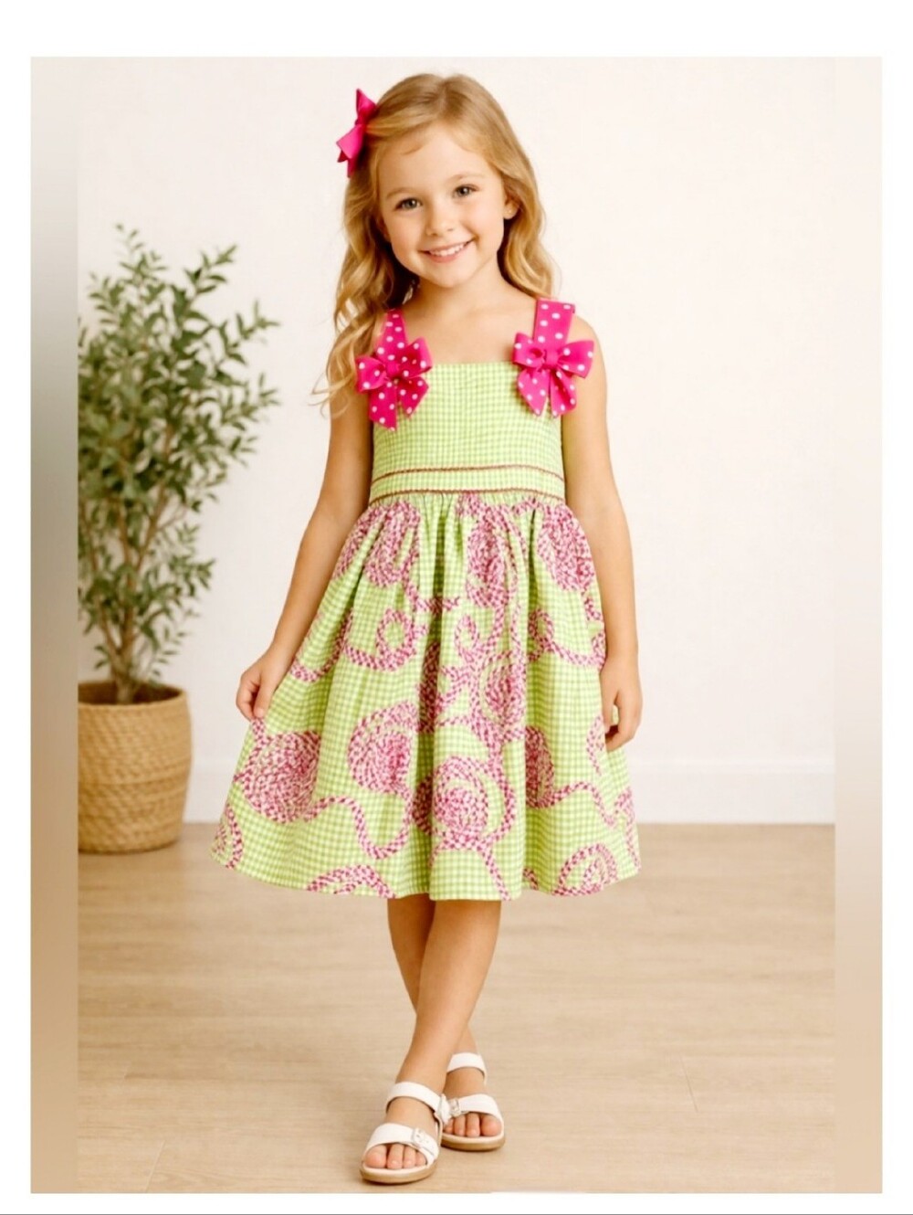 Bonnie Jean Seersucker Sundress
